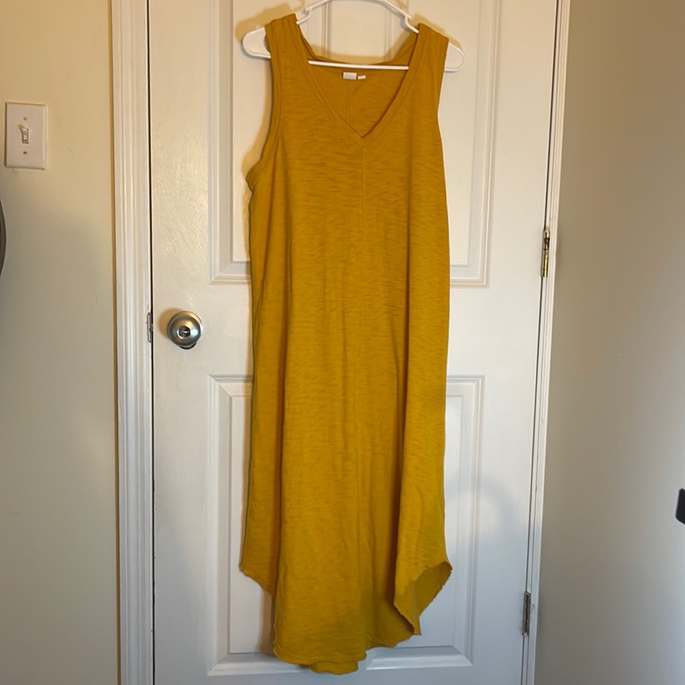 Mustard Yellow Long Dress
